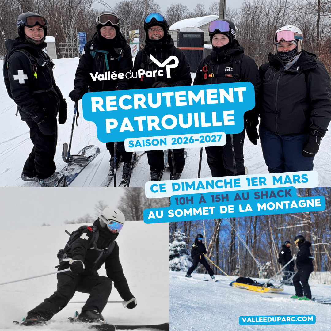 Ce dimanche 1er mars : journée de recrutement – patrouille VDP saison 2026-27
